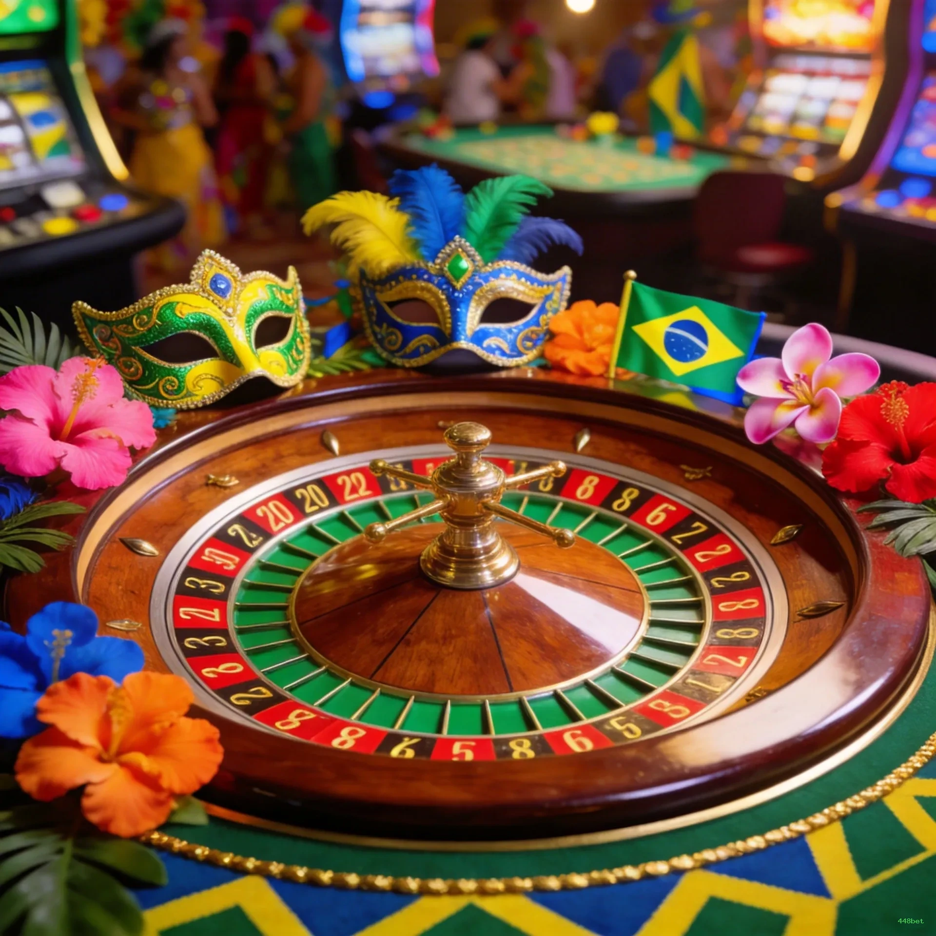 Roleta e blackjack 448bet